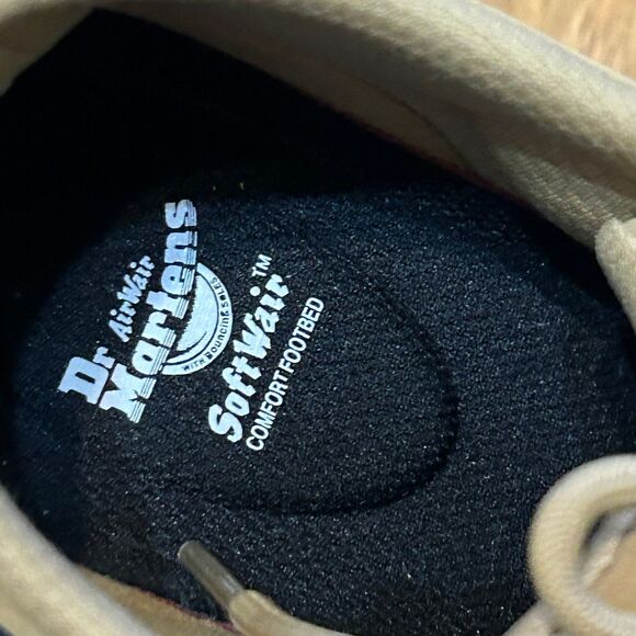 DR MARTENS Crewson Lo suede lace up oxfords shoes women’s 9 new - Picture 4 of 6